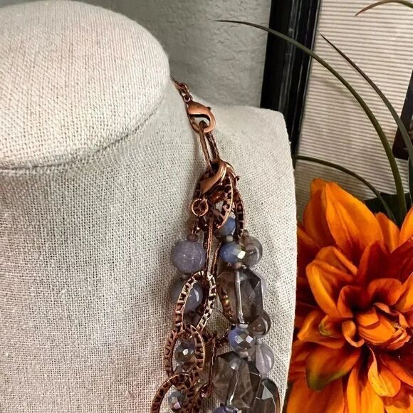 Premier Designs English Rose Necklace#PDNK1 - Picture 5 of 6